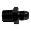 DeatschWerks 6AN Male Flare to 3/8 Inch Male NPT Adapter - Anodized Matte Black