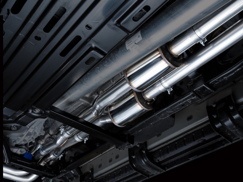 AWE Tuning 2025+ Ram 1500 3.0TT Rebel Cat-Back Exhaust with Diamond Black Tips - Part 3015-33531