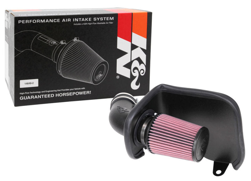 K&N Engineering 63-1585 AirCharger Performance Intake for 2019-2020 Jeep Cherokee V6-3.2L