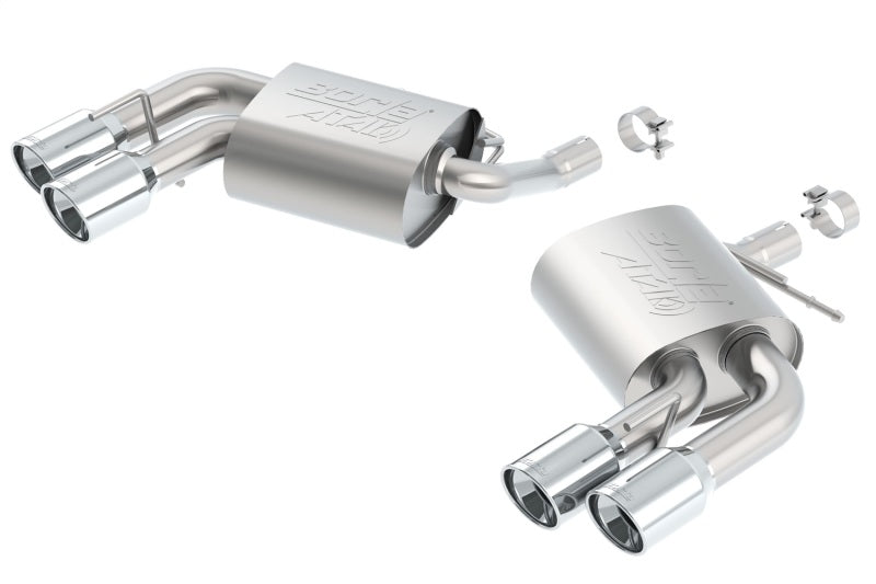 Borla ATAK Axle-Back Exhaust System for 2016-2024 Chevrolet Camaro V6 with Dual Tips