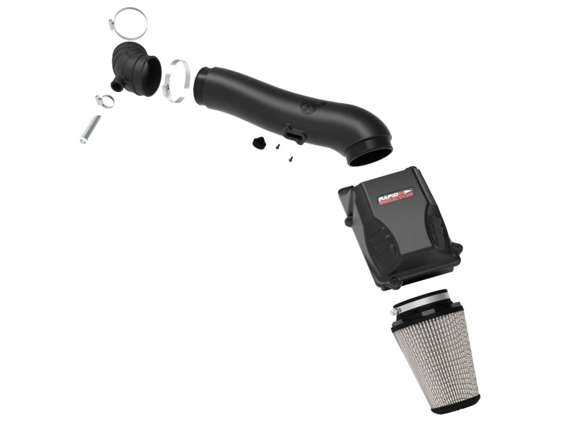 aFe Rapid Induction Cold Air Intake System with Pro DRY S Filter for Jeep Wrangler & Gladiator 20-23 V6-3.0L EcoDiesel