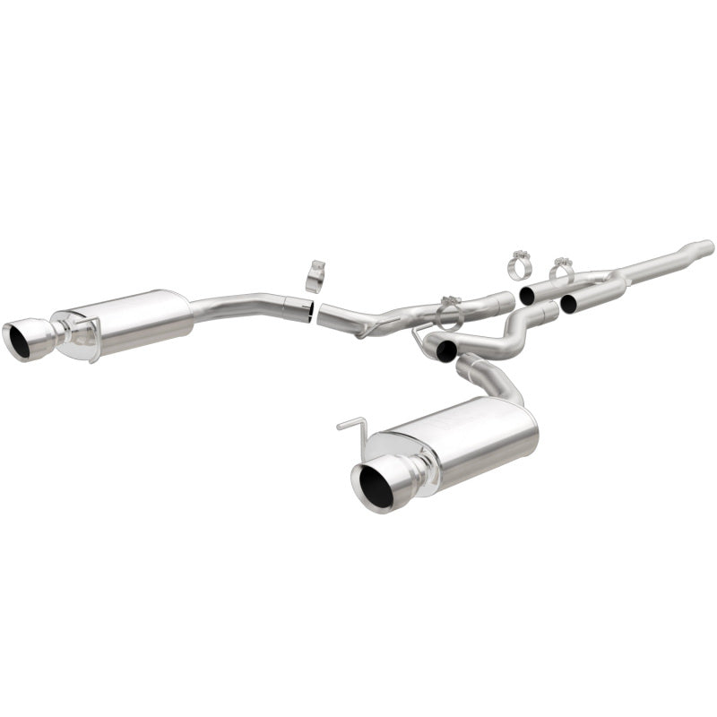 MagnaFlow Cat-Back Exhaust System for 2015-2023 Ford Mustang 2.3L EcoBoost – Street Series with Dual Split Tips