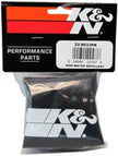 K&N Engineering PreCharger Tapered Air Filter Wrap – 6 Inch Height / 6 Inch Diameter, Black (Part #22-8033PK)