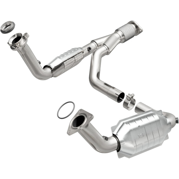 MagnaFlow HM Grade Federal/EPA Compliant Direct-Fit Catalytic Converter 93496 for Chevy Trailblazer and GMC Envoy