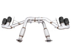 AWE Tuning 2020-2026 Chevrolet Corvette C8 Track Edition Exhaust with Diamond Black Tips