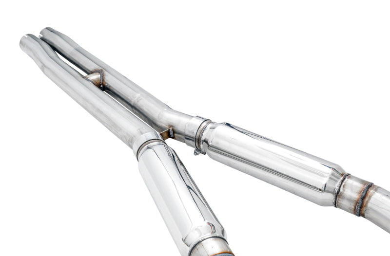 AWE Tuning Track Edition Exhaust for 2015+ Dodge Charger 6.4L/6.2L with Chrome Silver Tips
