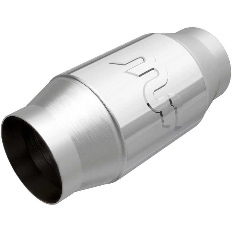 MagnaFlow Part 69009 Universal Catalytic Converter – 3-inch Inlet & Outlet, Stainless Steel, EPA Compliant