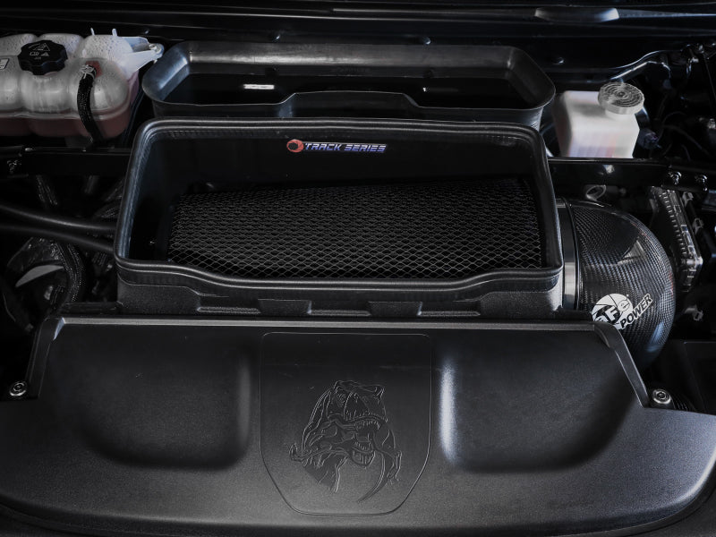 aFe 21-23 RAM 1500 TRX Track Series Carbon Fiber Cold Air Intake System with Pro 5R Filter
