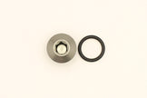 DeatschWerks 6AN ORB Male Plug Low Profile Internal Allen/Hex with O-Ring - Titanium Finish