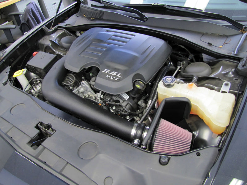 K&N 11-14 Dodge Charger 3.6L V6 Performance Intake System with High-Flow Air Filter