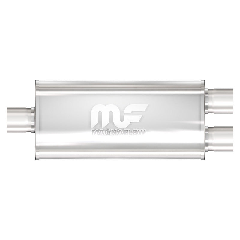 MagnaFlow 12198 Oval Straight-Through Performance Muffler for GMC Suburban and V1500 – 5x8 Inch