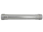 aFe MACH Force-Xp 409 Stainless Steel Muffler Delete Pipe – 2.5 Inch Inlet/Outlet, 14 Inch Body, 20 Inch Overall Length