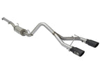 aFe Rebel Series Dual Wide Center Exit Cat-Back Exhaust System for 2007-2017 Jeep Wrangler (V6-3.6L/3.8L)