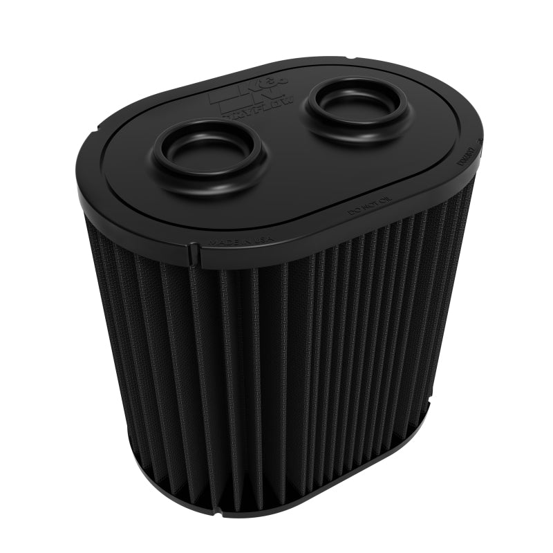 K&N Engineering E-0644HBK Diesel Dryflow Air Filter for Ford Super Duty (2017 Model)
