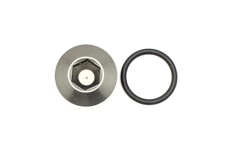 DeatschWerks 10AN ORB Male Plug Low Profile Internal Allen/Hex with O-Ring - Part #6-02-0719