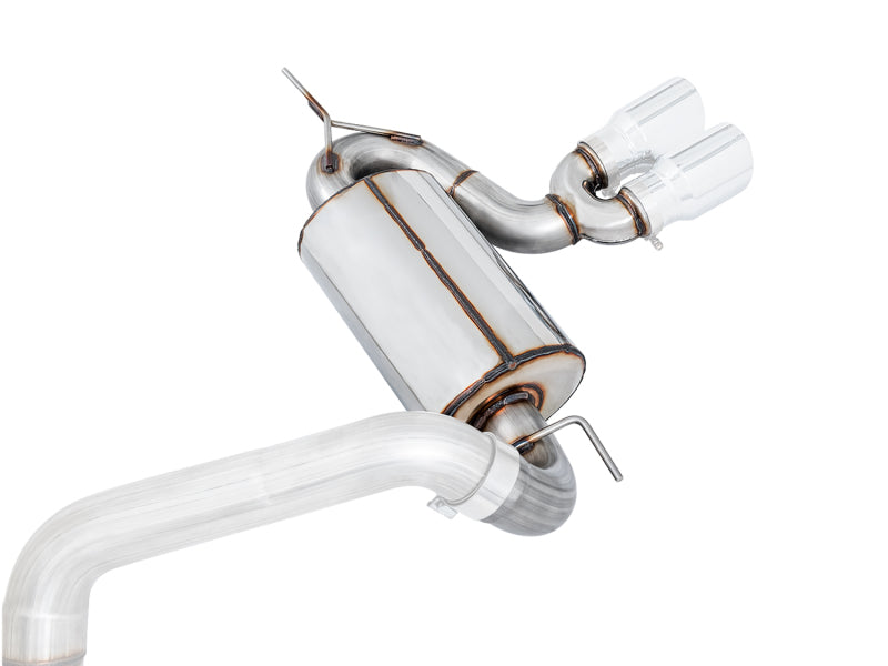 AWE Tuning Ford Focus ST Touring Edition Cat-Back Exhaust – Non-Resonated with Chrome Silver Tips