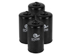aFe Pro Guard D2 Oil Filter Part 44-LF024-MB for 2011-2013 Ford F-250 Super Duty Diesel Trucks (4 Pack)