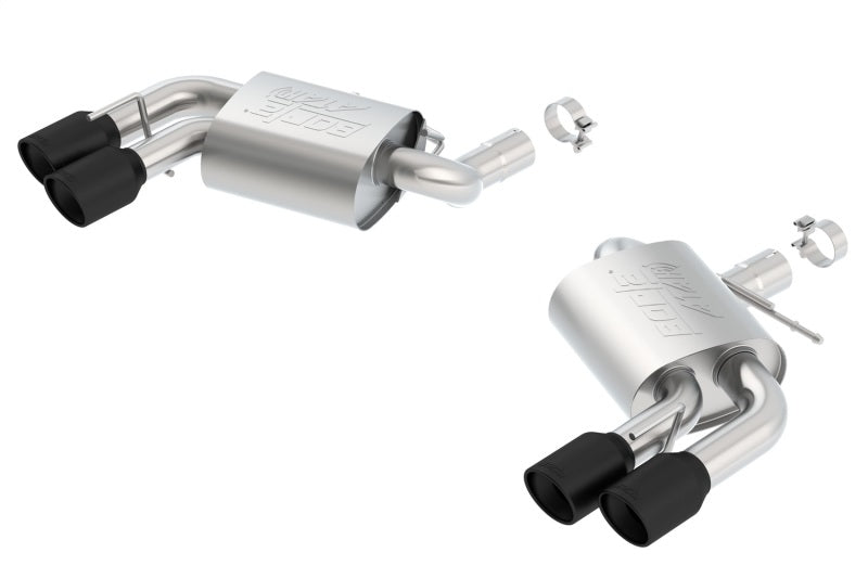 Borla ATAK Rear Exhaust System for 2016-2024 Chevrolet Camaro SS & LT1 V8 with Dual Tips and Black Finish
