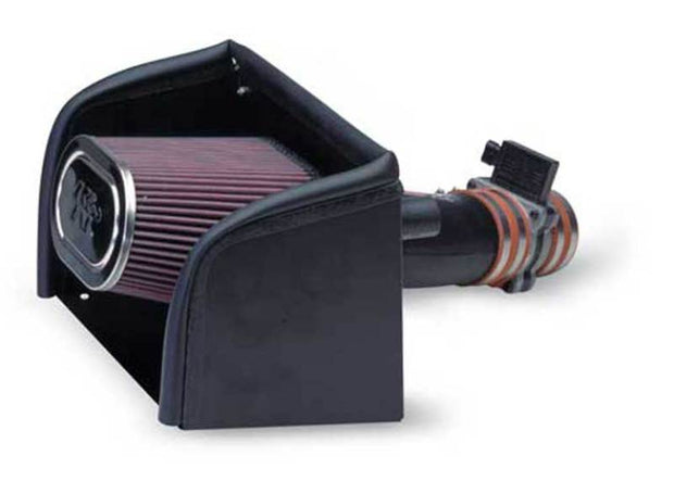 K&N Engineering Part 57-3016-1 High-Flow Cold Air Intake System for 1997-2000 GMC C3500 with 7.4L V8 Engine