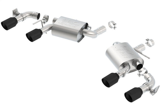 Borla ATAK Rear Exhaust System with Dual Mode Valves for 2016-2024 Chevrolet Camaro SS and LT1