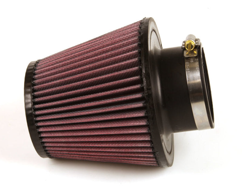 K&N Engineering Universal Rubber Air Filter with 3-Inch Flange, 6-Inch Base, and 4-Inch Top for Automotive and Equipment Applications