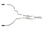aFe Vulcan Series 3-Inch Stainless Steel Cat-Back Exhaust System with Black Tips for Ford Ranger Raptor 24-26 V6-3.0L