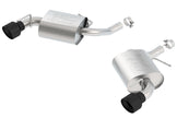 Borla ATAK Exhaust System for Chevrolet Camaro 2016-2023 3.6L V6 - Ceramic Black Finish