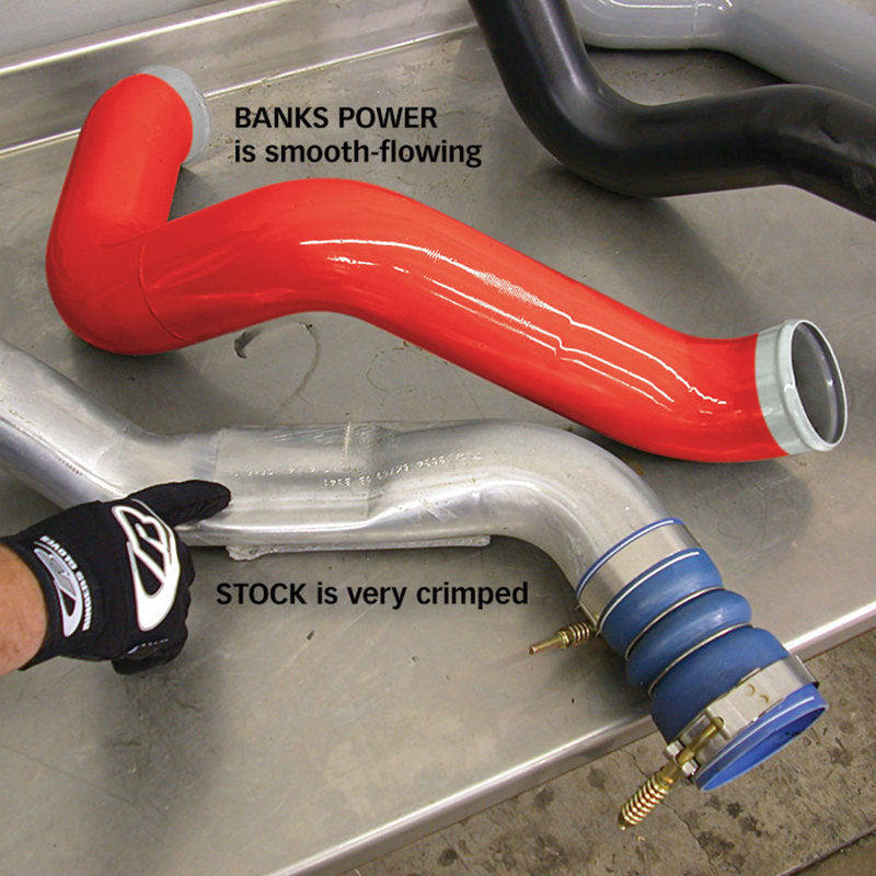 Banks Power 03-04 Ford 6.0L F250-450 Techni-Cooler Intercooler System with Boost Tubes and High-Ram Intake Elbow