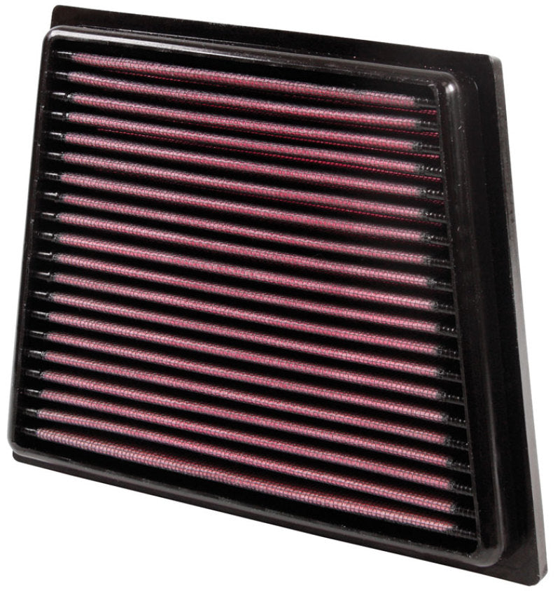 K&N Engineering 33-2955 High-Flow Drop-In Air Filter for 2011-2015 Ford Fiesta 1.25L L4