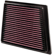 K&N Engineering 33-2955 High-Flow Drop-In Air Filter for 2011-2015 Ford Fiesta 1.25L L4