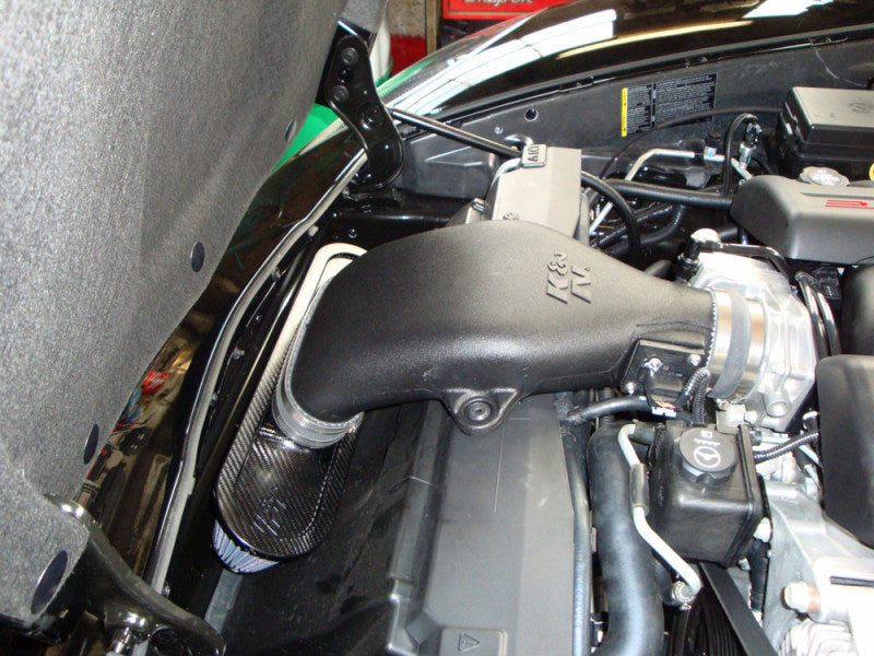 K&N Engineering 63-3073 AirCharger Performance Intake System for Chevrolet Corvette 6.2L V8