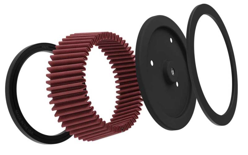 K&N Engineering HD-0800 High-Flow Replacement Air Filter for Harley-Davidson Motorcycles