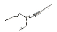 Borla Touring Cat-Back Exhaust System for Chevrolet Silverado 1500 ZR2 & GMC Sierra 1500 AT4X 6.2L V8