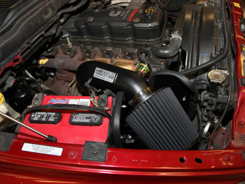 K&N Engineering 71-1532 Black Performance Cold Air Intake Kit for Dodge Ram 2500 and 3500 (2006-2007 5.9L Diesel)