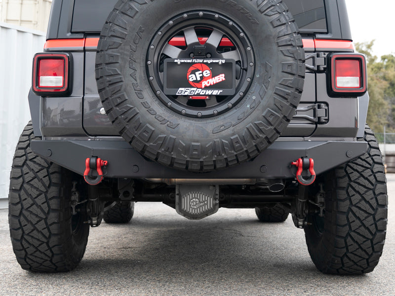 aFe MACH Force-Xp Hi-Tuck 3-inch Stainless Steel Axle-Back Exhaust System for Jeep Wrangler JL 2018-2020