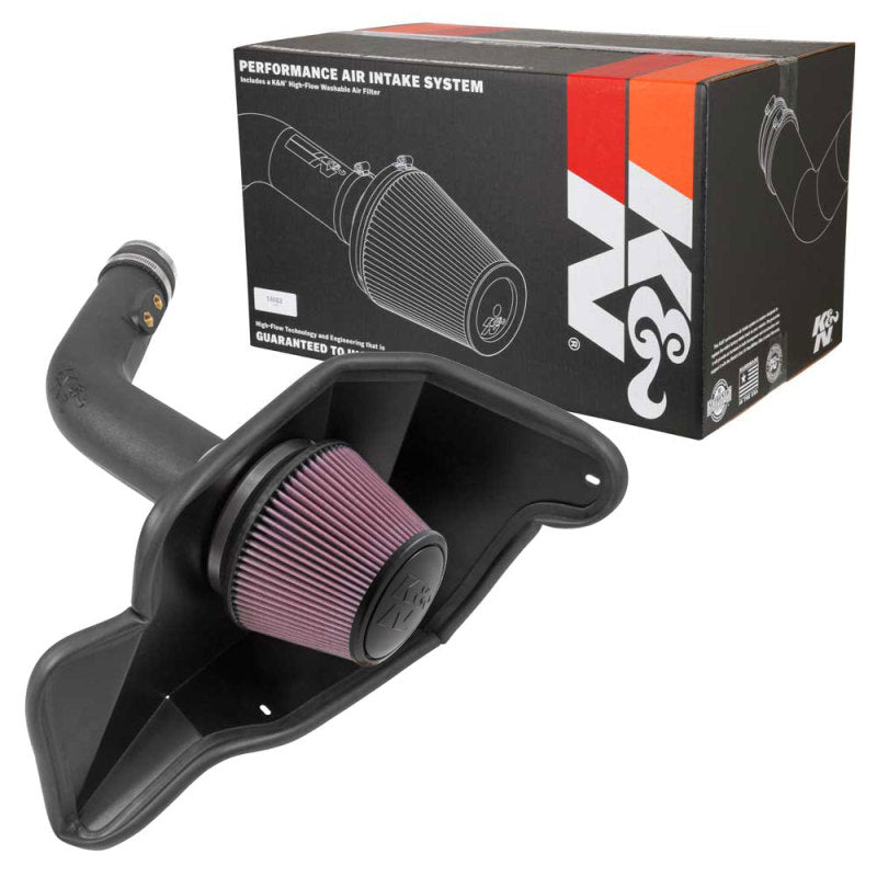 K&N Engineering 57-2594 Cold Air Intake Kit for 2015-2017 Ford Mustang 3.7L V6 F/I