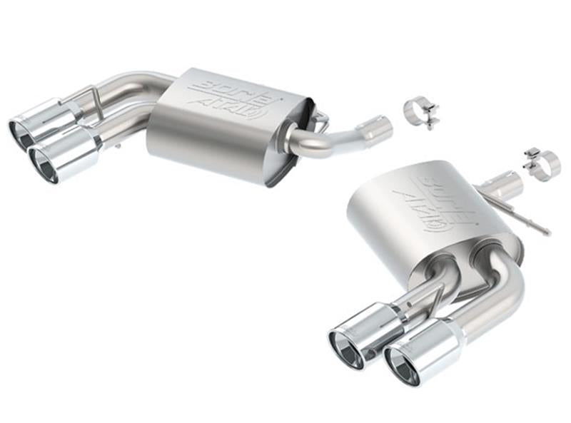 Borla ATAK Axle-Back Exhaust System for 2016-2024 Chevrolet Camaro V6 with Dual Tips