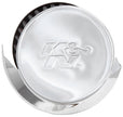 K&N Engineering 62-1516 Chrome Top Crankcase Vent Filter with Deflector Shield and 1-1/4 Inch Flange