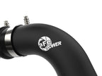 aFe BladeRunner Black 3-inch Aluminum Charge Pipe Kit for 2020-2021 GM Duramax Diesel Trucks L5P