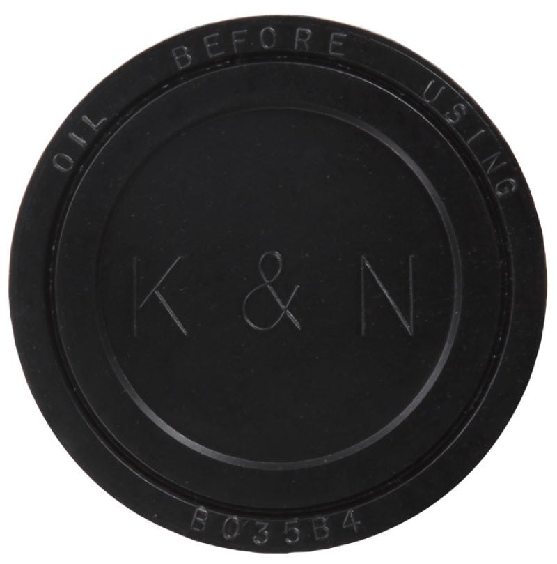 K&N Engineering Universal Rubber Air Filter with 2.5-inch Flange ID and 3.5-inch Outer Diameter, 5-inch Height