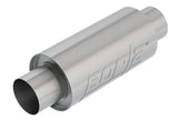 Borla Universal Resonator 3-inch Center/Center, 5-inch Round x 10-inch Length - High Durability Stainless Steel Performance Part