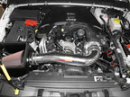 K&N Engineering 77-1576KP High Flow Cold Air Intake System for 2018-2019 Jeep Wrangler JL V6-3.6L