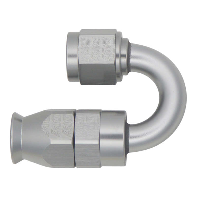 DeatschWerks 6AN Female Swivel 180-Degree Hose End PTFE with Olive Insert