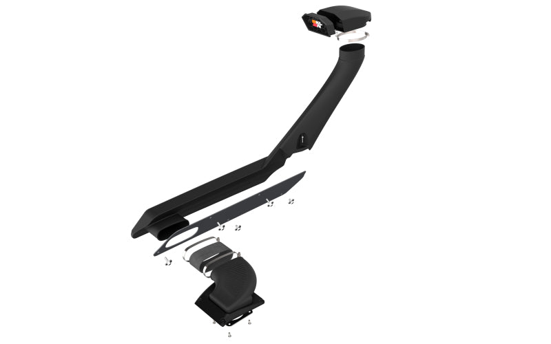 K&N Engineering 63-8002 Elevated Snorkel System for 2021-2022 Ford Bronco with 2.3L/2.7L Engines