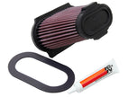 K&N Engineering YA-6601 Off-Road Replacement Air Filter for Yamaha YFM660R Raptor (2001-2005)