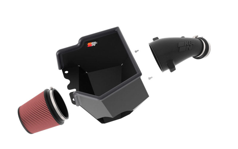 K&N Engineering 63-1590 Performance Cold Air Intake System for 2022-2023 Jeep Grand Wagoneer V8-6.4L