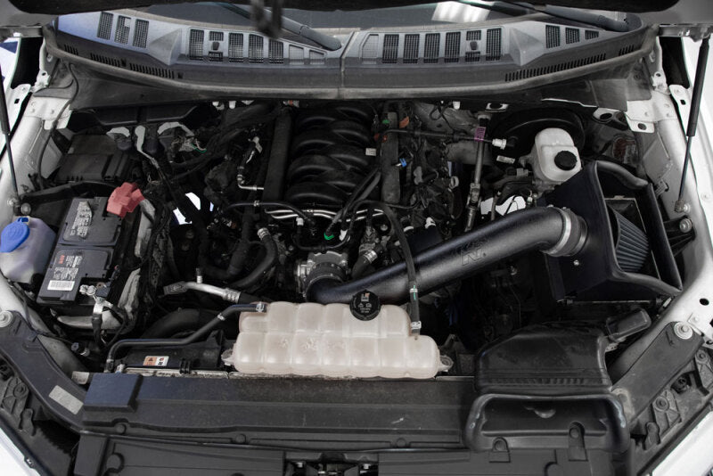 K&N 15-20 Ford F-150 V8-5.0L Cold Air Intake System with DryFlow Media - Part 30-2591