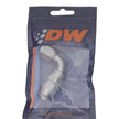 DeatschWerks 6AN Female Swivel 90-Degree Hose End PTFE with Olive Insert – Anodized Titanium for Automotive Fuel Systems