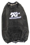 K&N Engineering RC-3690DK Black Drycharger Air Filter Wrap for Round Tapered Filters