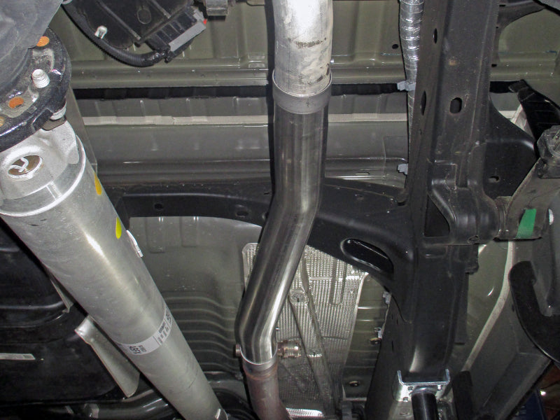 aFe Apollo GT Series 409 Stainless Steel Muffler Delete Pipe for GM Silverado and Sierra 1500 (2019-2020) 5.3L V8